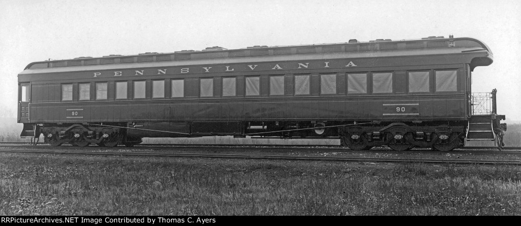 PRR 90, Business Car, c. 1911
